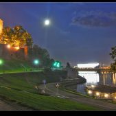 Wieczór nad Wisłą...