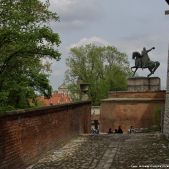 Wawel - pomnik Tadeusza Kościuszki
