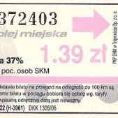 Bilet SKM Trójmiasto
