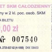 Bilet SKM Trójmiasto