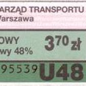 Bilet Warszawa