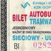 Bilet KZK GOP