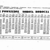 Rozkład jazdy 164