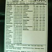 Rozpiska 613-01C