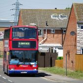 Volvo B7TL Plaxton President #X636 LLX