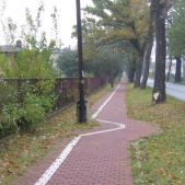 Wzorcowa ścieżka rowerowa