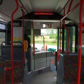 Mercedes O530K #990 - Wnętrze