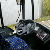 Mercedes O530G #DC502 - kabina kierowcy
