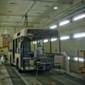 Lakierowanie autobusów