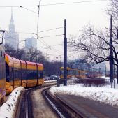 Konstal 105Na #1150+1151 /Zatrzymanie Aleje Jerozolimskie.