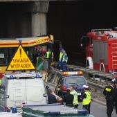Wypadek na Puławskiej/Rzymowskiego 14.05.2011