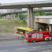 Wypadek na Puławskiej/Rzymowskiego 14.05.2011