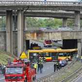 Wypadek na Puławskiej/Rzymowskiego 14.05.2011