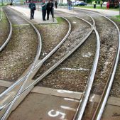 Wykolejenie pętla Gocławek – Pesa 120N #3111
