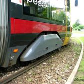 Wykolejenie pętla Gocławek – Pesa 120N #3111