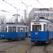 Sanok SN2 #87 i Konstal N #26